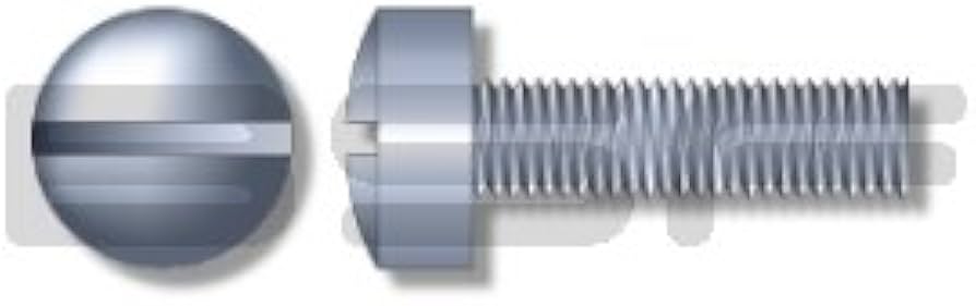 Picture of Brighton Best 582105 #4-40X3/4",(Ft) Machine Screw Fillister Head Slotted Coarse Zinc Cr+3